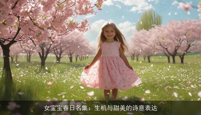 女宝宝春日名集：生机与甜美的诗意表达