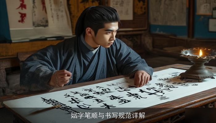 姻字笔顺与书写规范详解