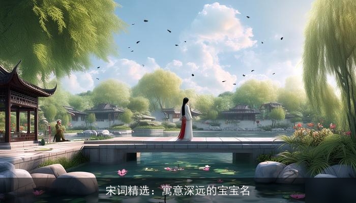宋词精选：寓意深远的宝宝名