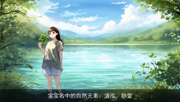 宝宝名中的自然元素：清泓、静萱