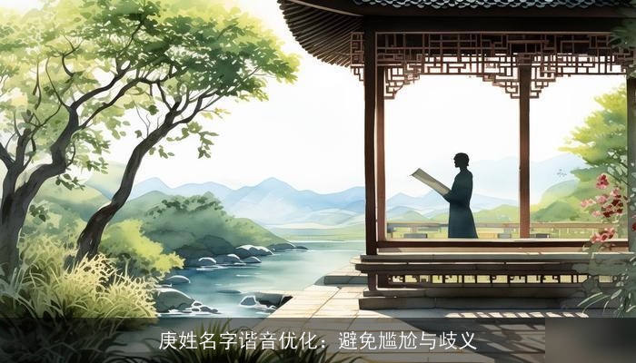 庚姓名字谐音优化：避免尴尬与歧义