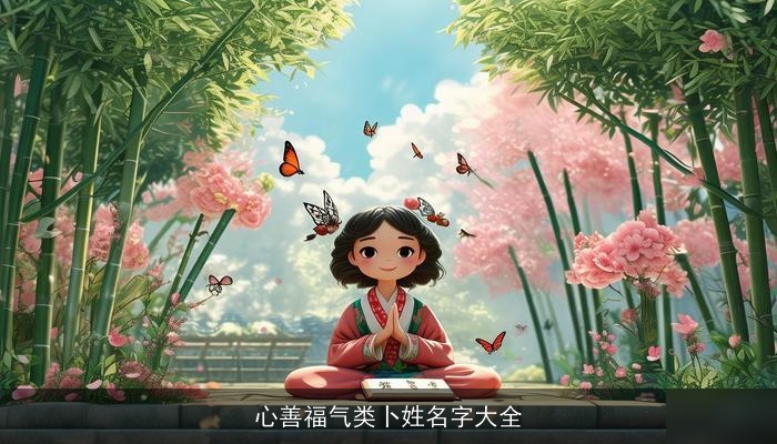 心善福气类卜姓名字大全