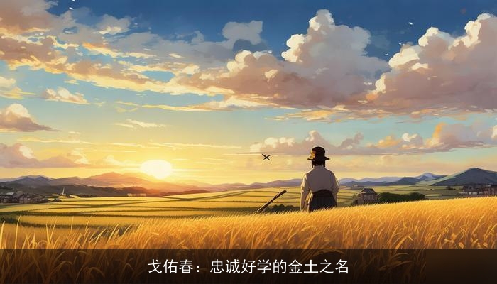 戈佑春：忠诚好学的金土之名
