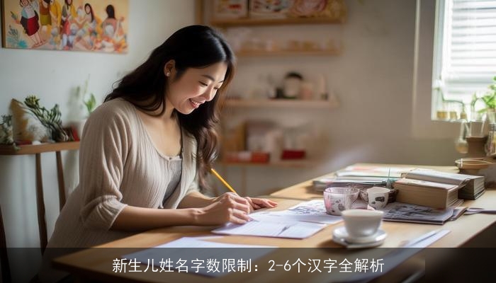 新生儿姓名字数限制：2-6个汉字全解析