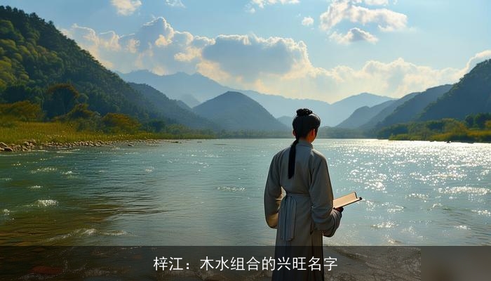 梓江：木水组合的兴旺名字