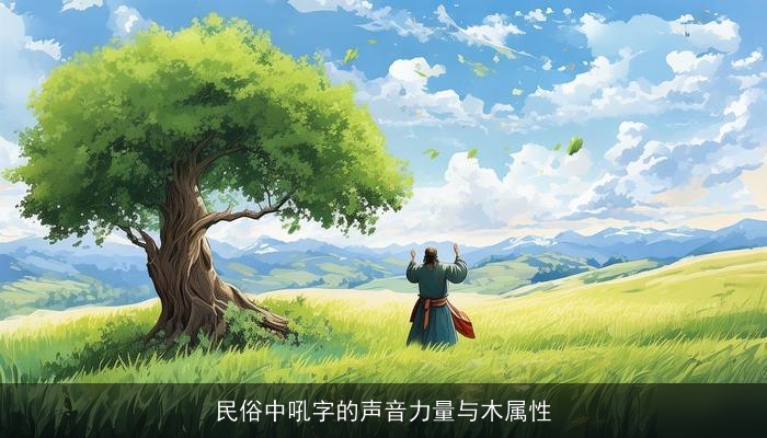 民俗中吼字的声音力量与木属性