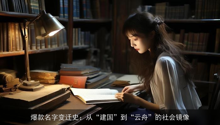 爆款名字变迁史：从“建国”到“云舟”的社会镜像