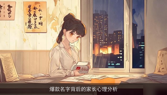 爆款名字背后的家长心理分析
