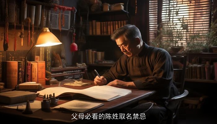 父母必看的陈姓取名禁忌