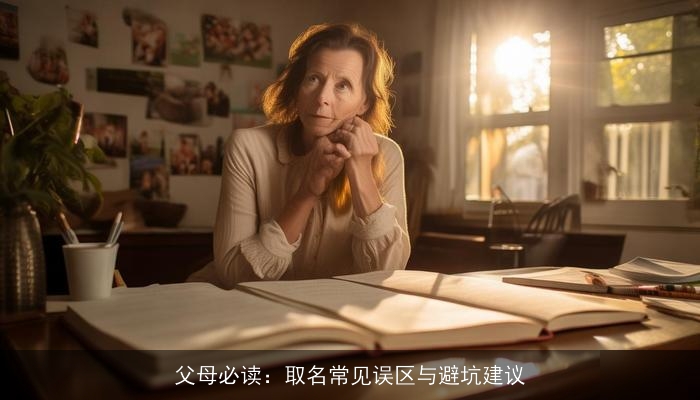 父母必读：取名常见误区与避坑建议