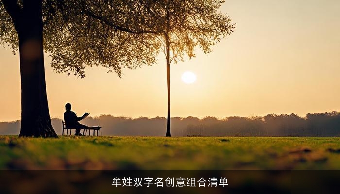 牟姓双字名创意组合清单