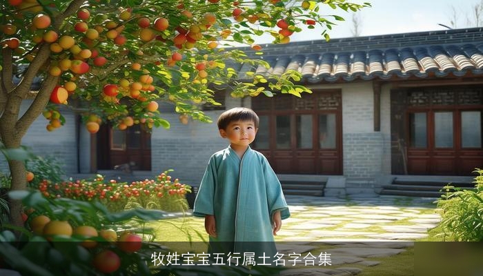 牧姓宝宝五行属土名字合集