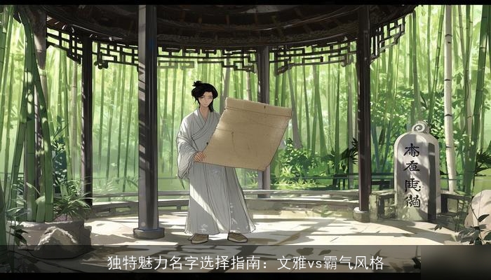 独特魅力名字选择指南：文雅vs霸气风格