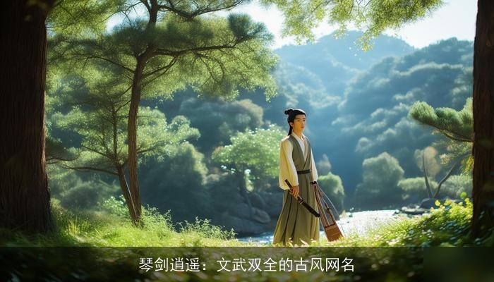 琴剑逍遥：文武双全的古风网名