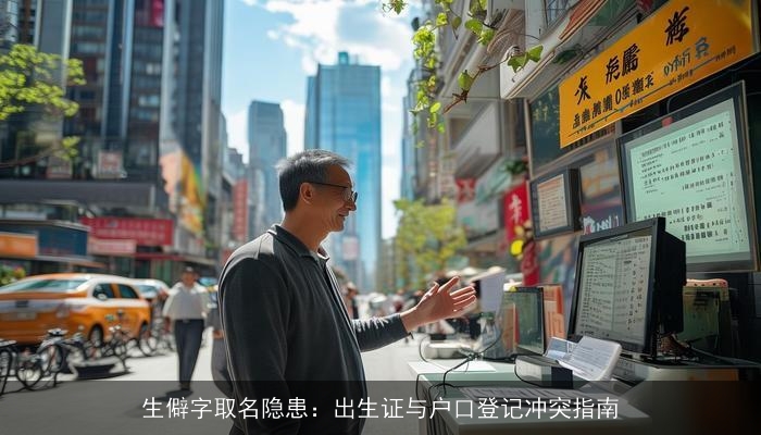 生僻字取名隐患：出生证与户口登记冲突指南