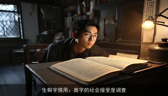 生僻字慎用：奥字的社会接受度调查