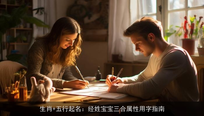 生肖+五行起名：经姓宝宝三合属性用字指南