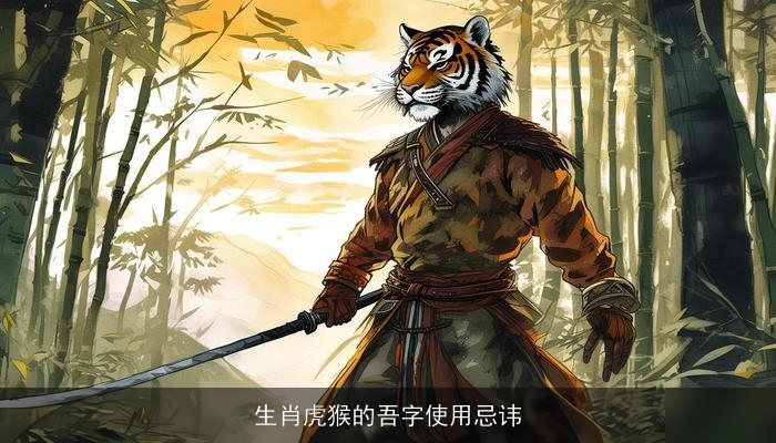 生肖虎猴的吾字使用忌讳