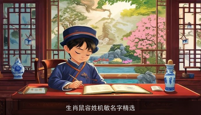 生肖鼠容姓机敏名字精选