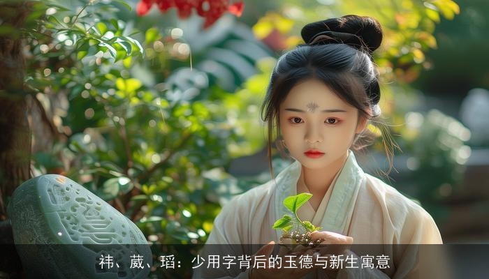 祎、葳、瑫：少用字背后的玉德与新生寓意