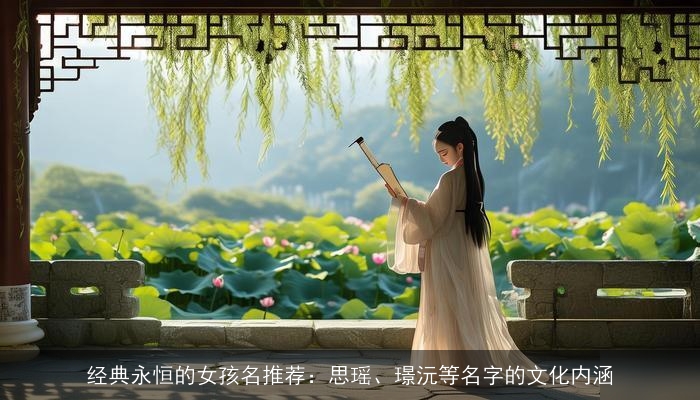 经典永恒的女孩名推荐：思瑶、璟沅等名字的文化内涵