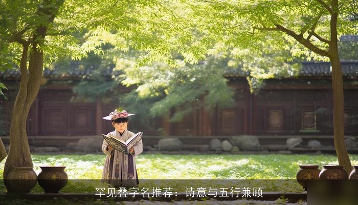 罕见叠字名推荐：诗意与五行兼顾