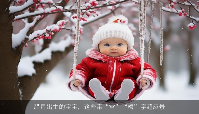 腊月出生的宝宝，这些带“雪”“梅”字超应景