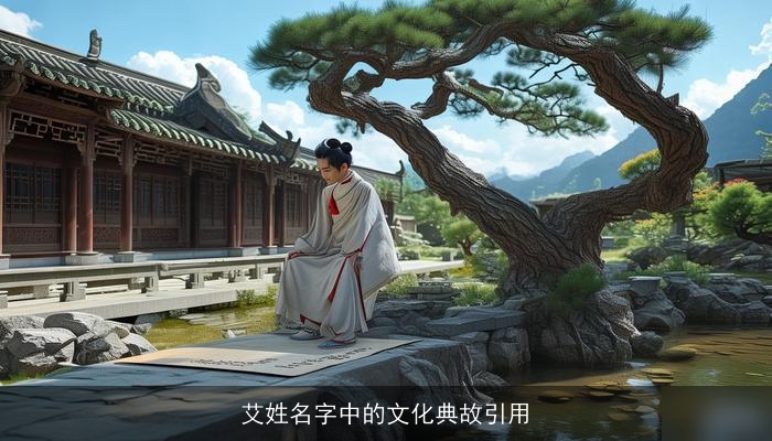 艾姓名字中的文化典故引用