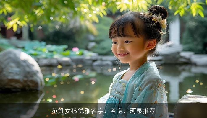 范姓女孩优雅名字：若恺、珂泉推荐