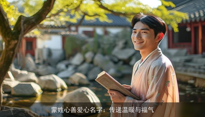 蒙姓心善爱心名字：传递温暖与福气