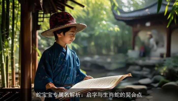蛇宝宝专属名解析：启字与生肖蛇的契合点