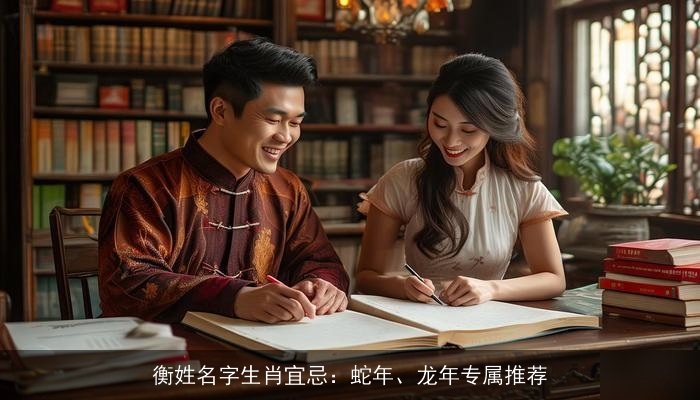 衡姓名字生肖宜忌：蛇年、龙年专属推荐