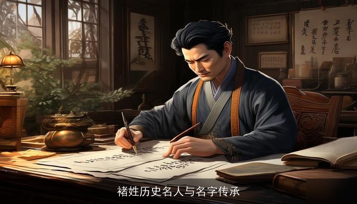 褚姓历史名人与名字传承