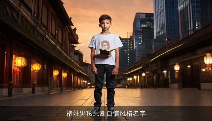 褚姓男孩果断自信风格名字