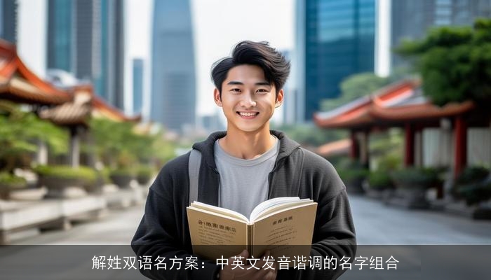 解姓双语名方案：中英文发音谐调的名字组合