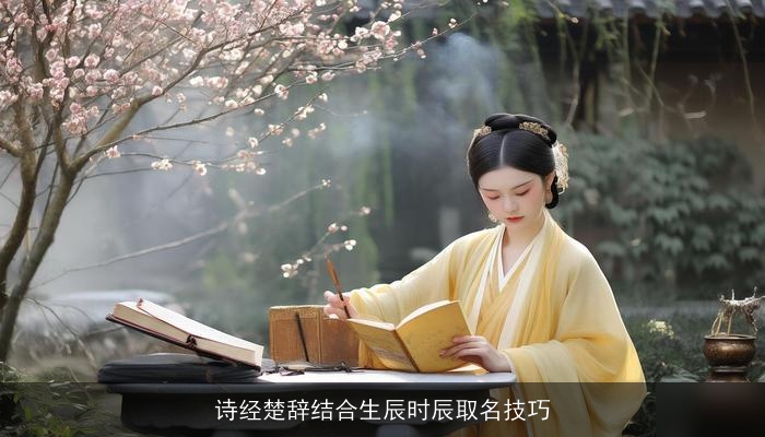 诗经楚辞结合生辰时辰取名技巧