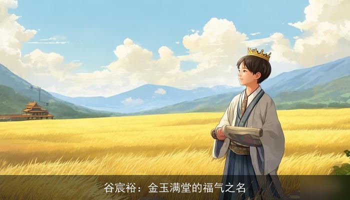 谷宸裕：金玉满堂的福气之名