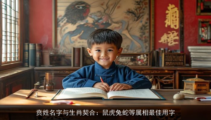 贲姓名字与生肖契合：鼠虎兔蛇等属相最佳用字