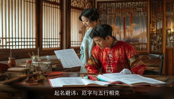 起名避讳：厄字与五行相克