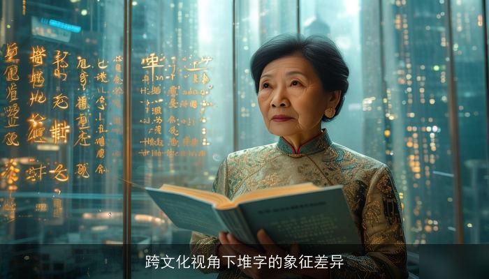 跨文化视角下堆字的象征差异