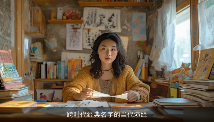 跨时代经典名字的当代演绎