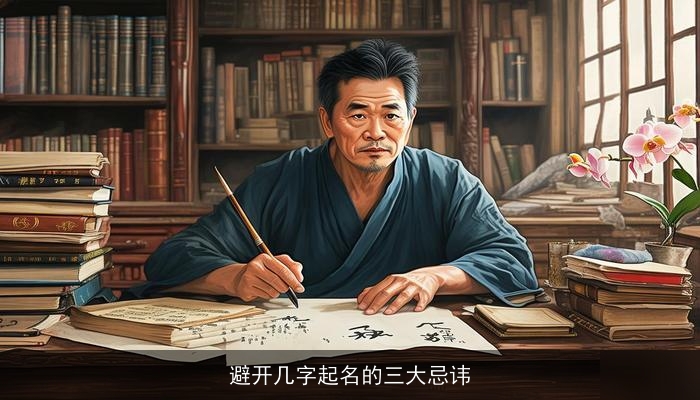 避开几字起名的三大忌讳