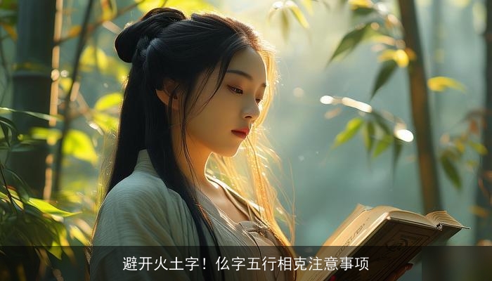 避开火土字！仫字五行相克注意事项