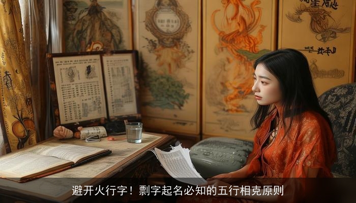 避开火行字！剽字起名必知的五行相克原则