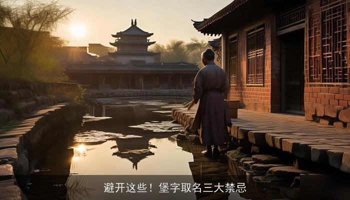 避开这些！堡字取名三大禁忌