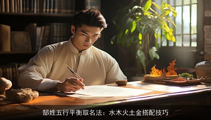 郜姓五行平衡取名法：水木火土金搭配技巧