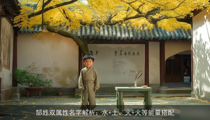 郜姓双属性名字解析：水+土、火+火等能量搭配