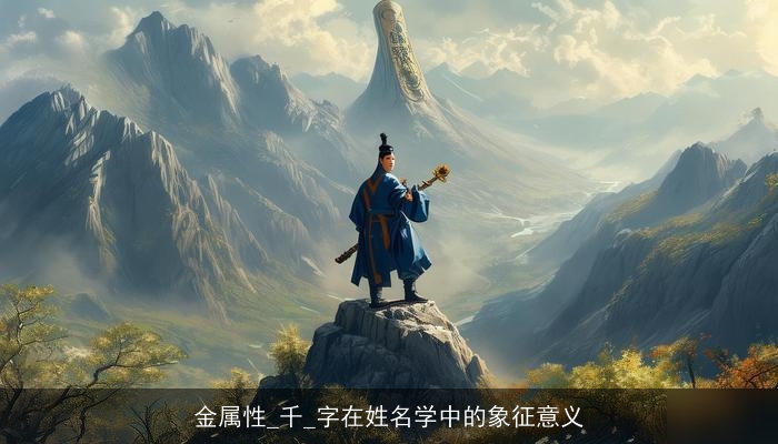 金属性_千_字在姓名学中的象征意义