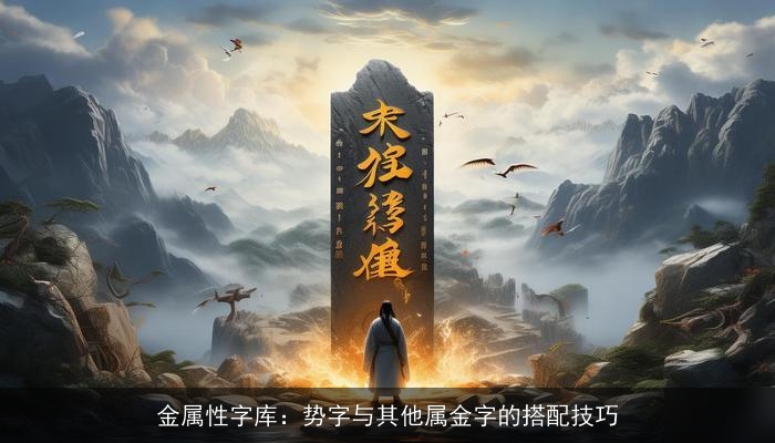 金属性字库：势字与其他属金字的搭配技巧