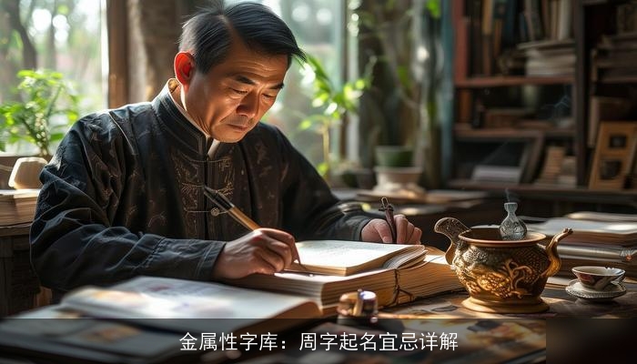 金属性字库：周字起名宜忌详解